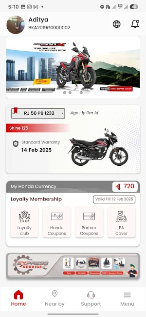 MyHonda-India Screenshot 1