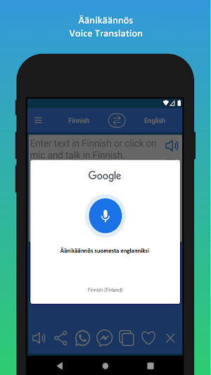 Finnish to English Translator Screenshot 3
