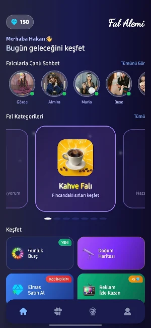 Fal Alemi: Kahve Falı Tarot Screenshot 0