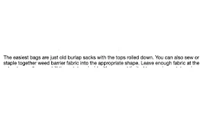 How to grow potatoes in bags - A guide Screenshot 0