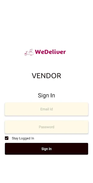 WeDeliver VENDOR Screenshot 3