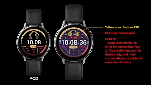 Bicolor Layering For Wear OS Screenshot 0