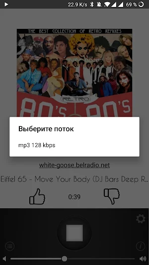 Радио Белый ГУсь Screenshot 1