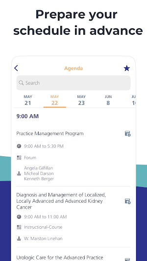 AUA2021 - AUA Annual Meeting Screenshot 2