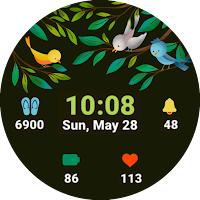 Summer Birds Watch Animated