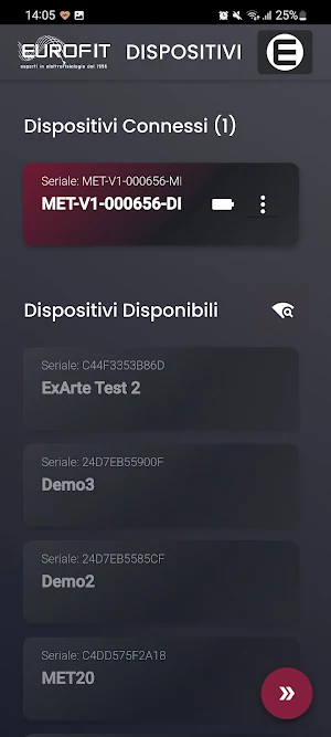 MET BodyZone WiFi Screenshot 1