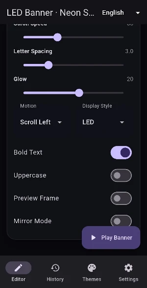 LED Banner - Neon Sign Screenshot 2
