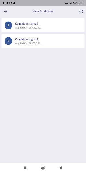 Sigma Job Recruiter Screenshot 3