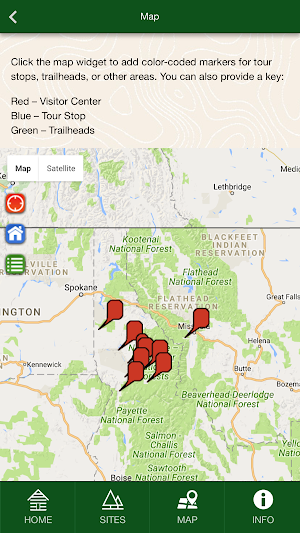 Nez Perce-Clearwater NF Screenshot 3