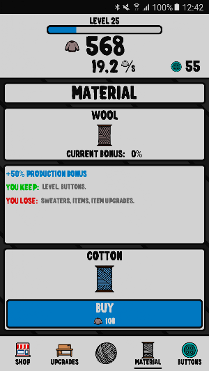Sweater Knitter - CLICKER Screenshot 3