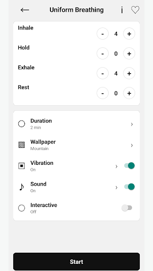 BreatheFlow: Breathwork Timer Screenshot 1