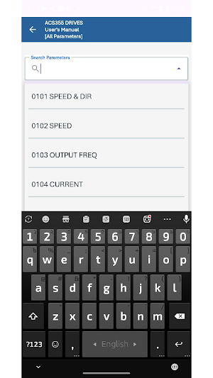 ABB Drive Guide Screenshot 3