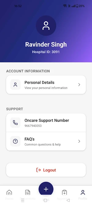 Oncare Plus Screenshot 2
