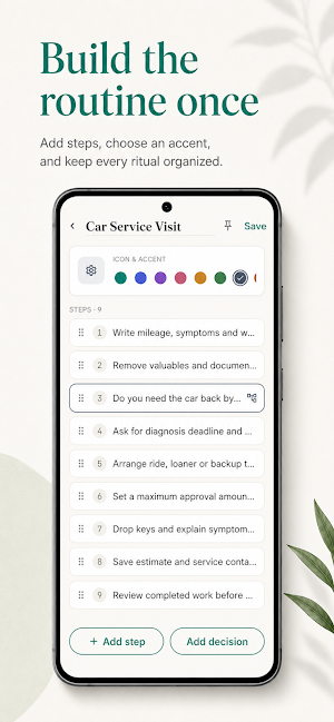 Cadence: Routine Checklists Screenshot 0