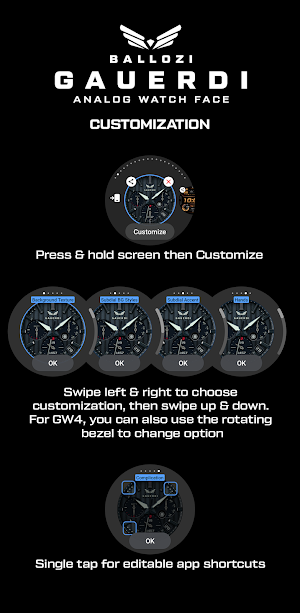 BALLOZI Gauerdi Watch Face Screenshot 3