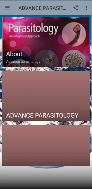 ADVANCE PARASITOLOGY Screenshot 0
