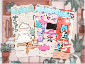 Aesthetic Toca Boca Room Ideas Screenshot 0