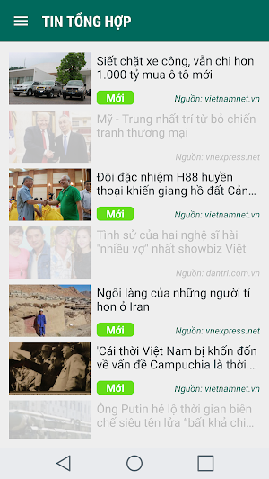 Báo mới 24H - Tin tức mỗi ngày Screenshot 1