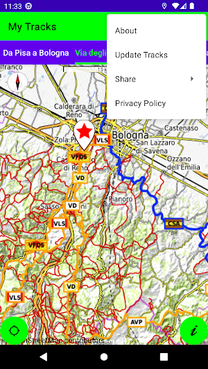 My Tracks Screenshot 3