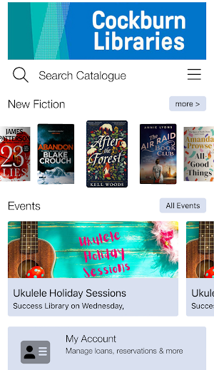Cockburn Libraries Screenshot 0
