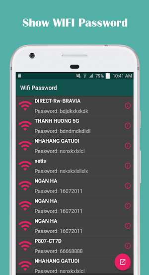 Show Wifi Password - Network Scanner Screenshot 0