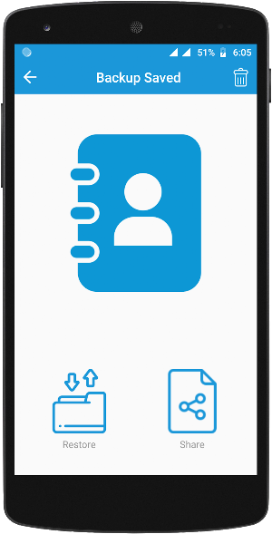 Contacts Backup And Restore Screenshot 3