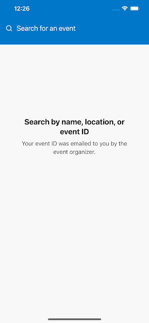 SS&C Events Screenshot 2
