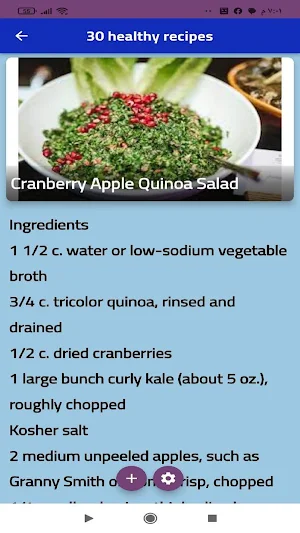 healthy recipes 2023 Screenshot 3