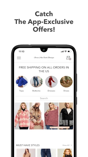 Grace Ann Faith Boutique Screenshot 0
