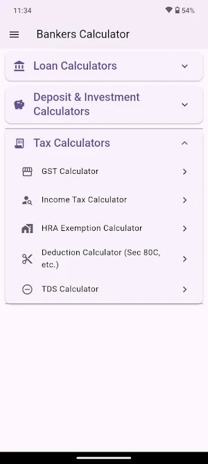 Bankers Calculator Screenshot 2
