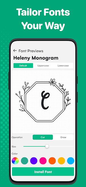 Fonts For Cut Machine - DIY Screenshot 3