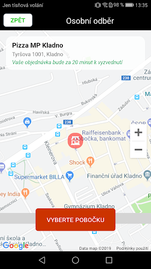 Pizza MP Kladno Screenshot 1