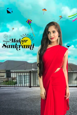 Makar Sankranti Photo Editor Screenshot 2