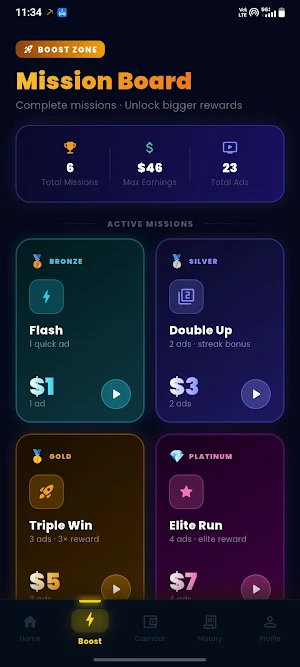 Real Money: Win Cash Screenshot 1