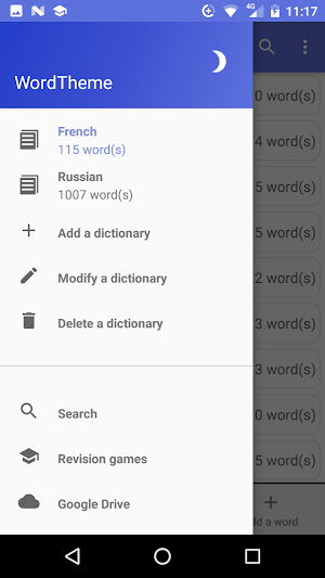 My personal dictionary - WordTheme Pro Screenshot 0