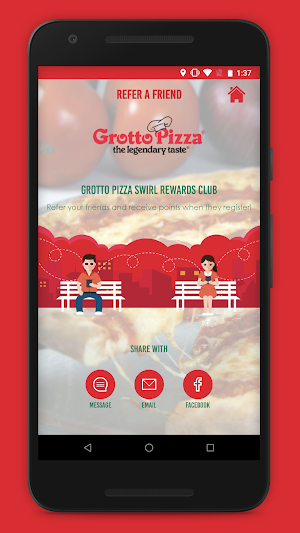 Grotto Pizza Swirl Rewards Screenshot 2