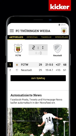 FC Thüringen Weida Screenshot 2