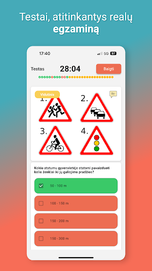 Robo KET - teorija ir testai Screenshot 3