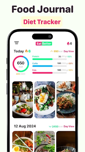 EatBetter AI Meal Diet Tracker Screenshot 2