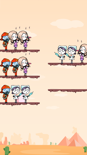 Stickman Sort Puzzle Screenshot 3