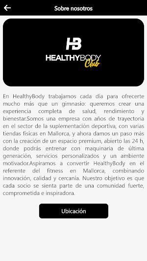 Healthybody Club Screenshot 2