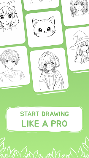 Duodraw AR: Kawaii Sketches Screenshot 3