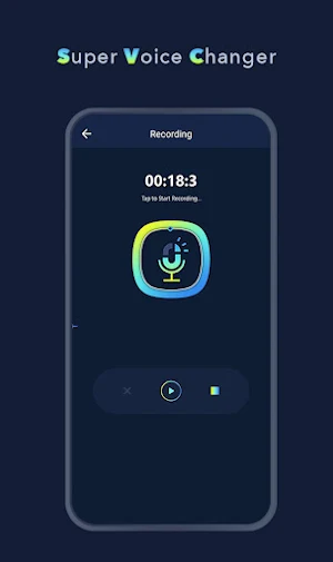voice changer - Audio Editor Screenshot 3