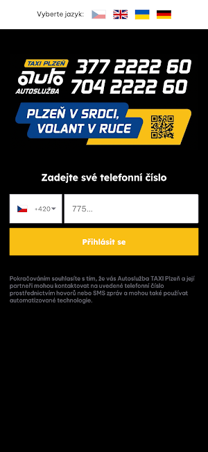 Autoslužba TAXI Plzeň Screenshot 0