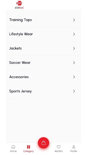 Abitos Sportswear Screenshot 1