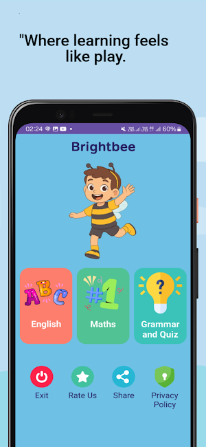 BrightBee: Learn English+Math Screenshot 0
