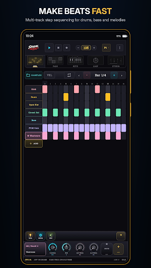 SkunkAudio: Mobile DAW Studio Screenshot 0