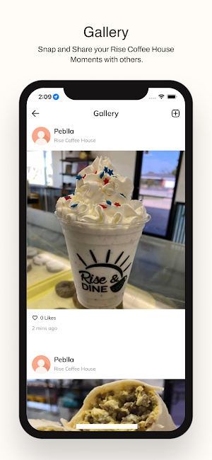 Rise Coffee House Screenshot 3