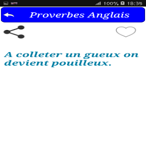 Proverbes Anglais Screenshot 3