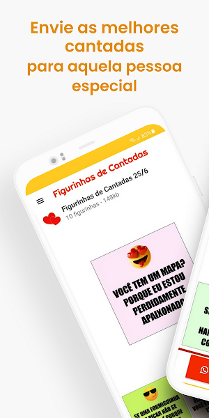 Figurinhas de Cantadas Screenshot 1